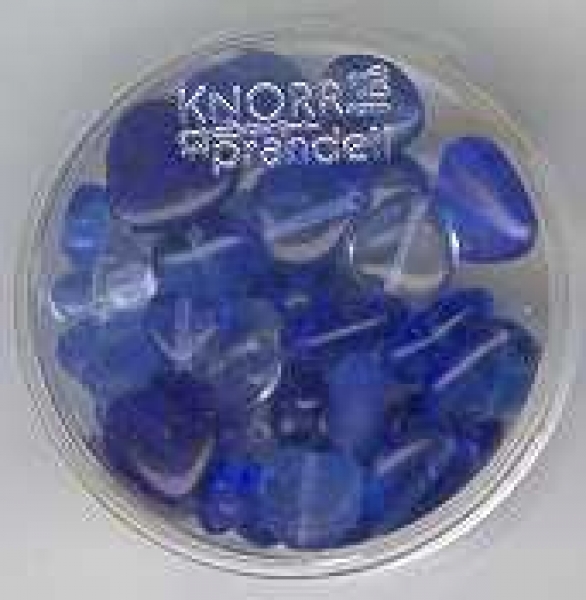 Glasherzen blau-mix